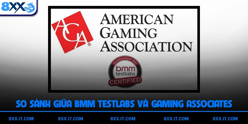 So sánh giữa BMM Testlabs và Gaming Associates