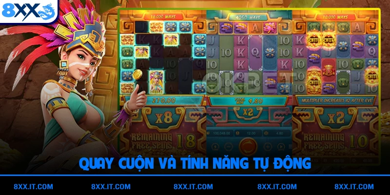 Quay cuộn và tính năng tự động
